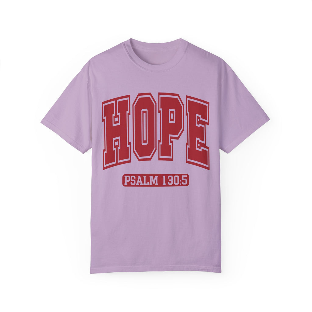 "HOPE" PSALMS 130:5 TEE