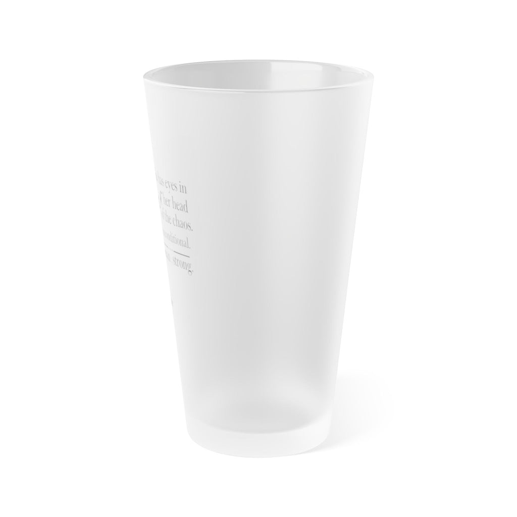 Frosted Pint Glass - Thoughtful Mother Definition Gift