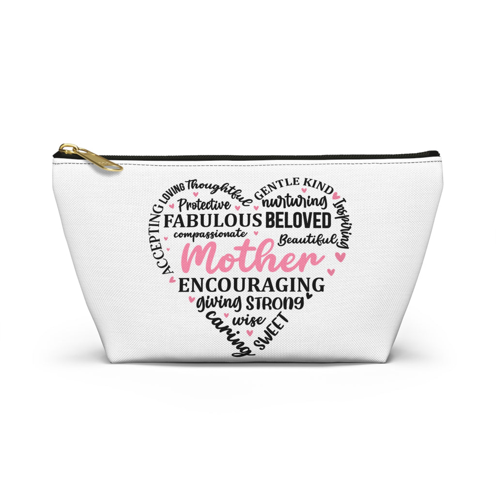 Fabulous Mother Accessory Pouch - Stylish T-Bottom Pouch for Moms