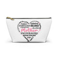 Fabulous Mother Accessory Pouch - Stylish T-Bottom Pouch for Moms