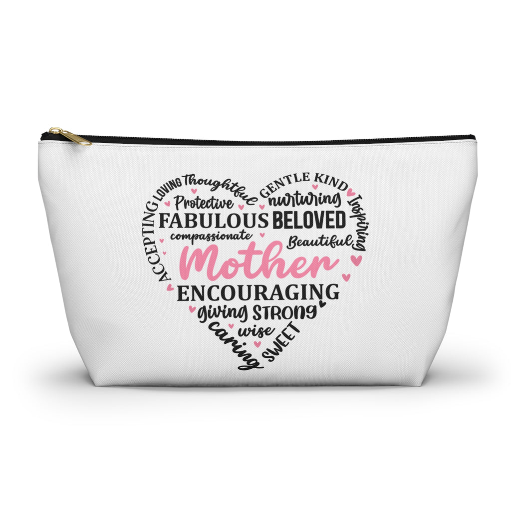 Fabulous Mother Accessory Pouch - Stylish T-Bottom Pouch for Moms