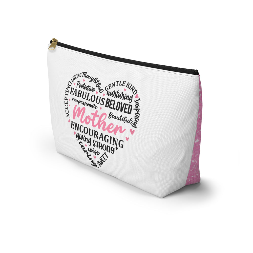 Fabulous Mother Accessory Pouch - Stylish T-Bottom Pouch for Moms