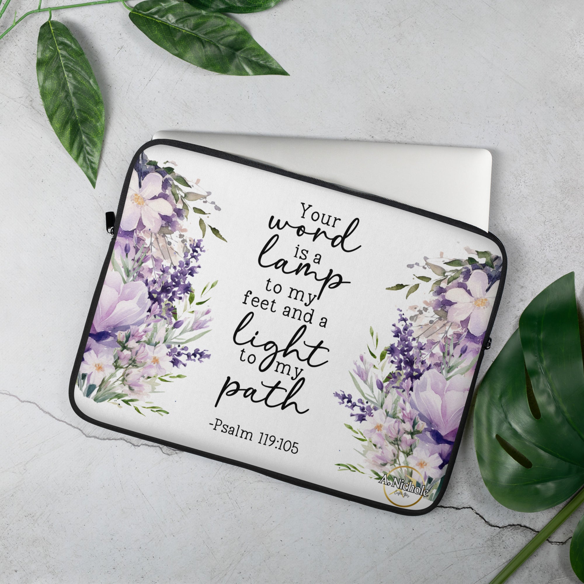 PSALMS 119:105 LAPTOP SLEEVE