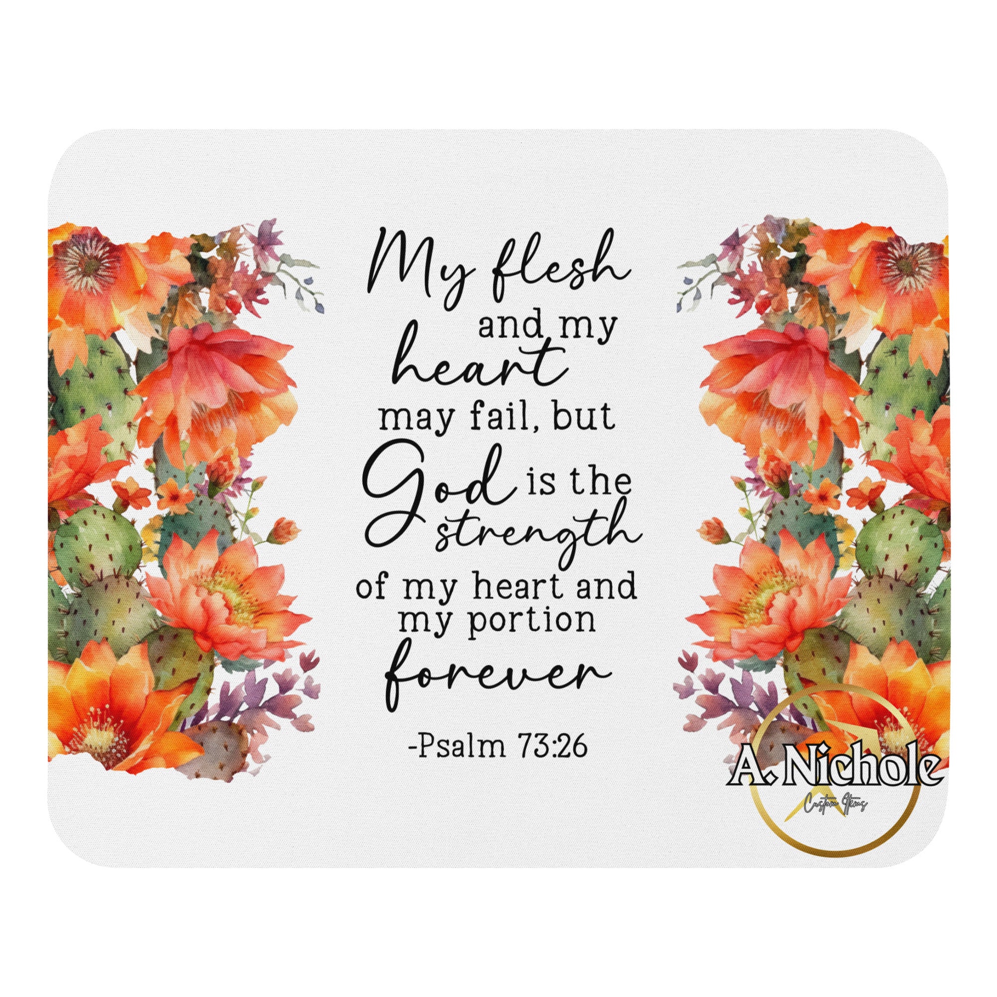 PSALMS 73:26 MOUSE PAD