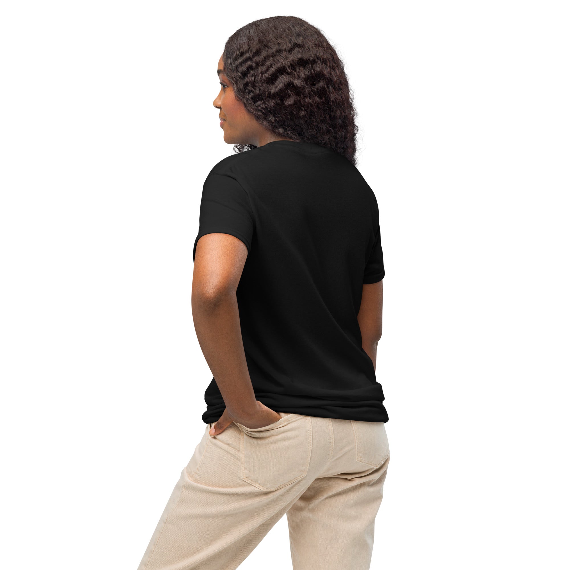 St. Patrick's Day, Lucky Mama DryBlend® Embroidery T-Shirt.